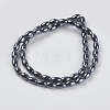 Non-Magnetic Synthetic Hematite Beads G-H1080-1-2