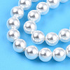 Baking Paint Pearlized Glass Pearl Bead Strands HY-N002-4mm-A12-5