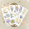 3 Sheets 3 Styles PVC Waterproof Decorative Stickers DIY-WH0404-016-2