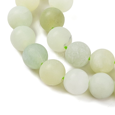 Natural New Jade Beads Strands G-G138-A01-02-1