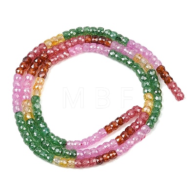 Cubic Zirconia Beads Strands ZIRC-P125-2x3mm-36-1
