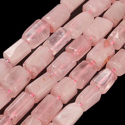 Natural Rose Quartz Beads Strands G-M403-B18-1