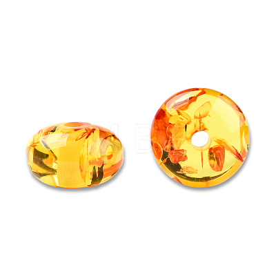 Resin Imitation Amber Beads RESI-N034-02-C01-1
