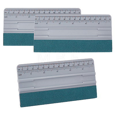 3Pcs Vinyl Wrap Squeegee with Ruler TOOL-CA0001-19-1