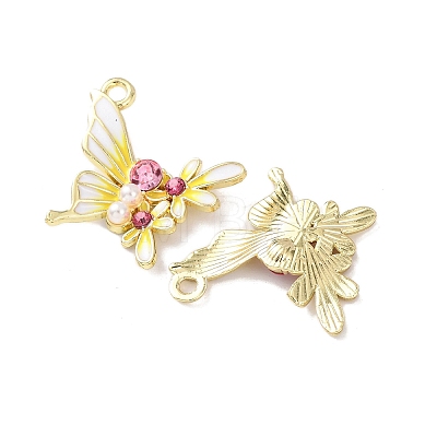 Alloy Enamel Pendants ENAM-K076-27G-1