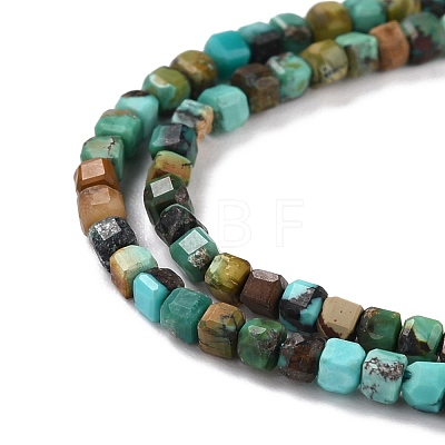 Natural HuBei Turquoise Beads Strands G-K315-A04-1