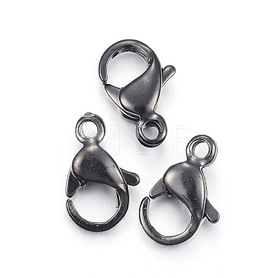 304 Stainless Steel Lobster Claw Clasps LS-STAS-H353-D-02B-1