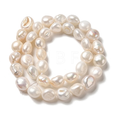 Natural Baroque Pearl Keshi Pearl Beads Strands PEAR-K004-33-1