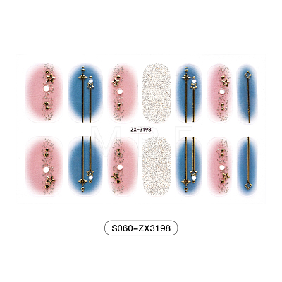 Full Cover Ombre Nails Wraps MRMJ-S060-ZX3198-1