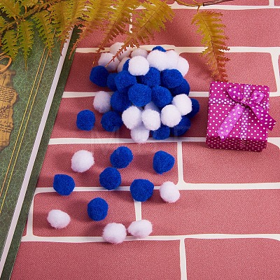 DIY Pom Pom Ball Decoration Making Kits DIY-SZ0001-41C-1