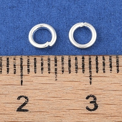 Brass Jump Rings KK-N254-45A-S-1