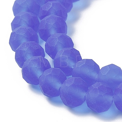 Transparent Glass Beads Strands X-EGLA-A034-T10mm-MD31-1