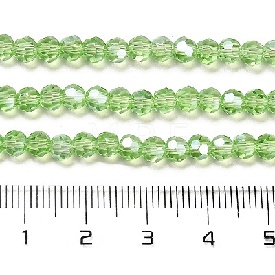 Transparent Glass Beads EGLA-A035-T4mm-B09-1