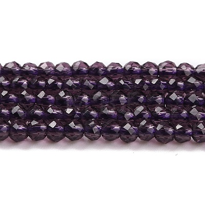 Transparent Glass Beads Strands GLAA-H021-03-19-1