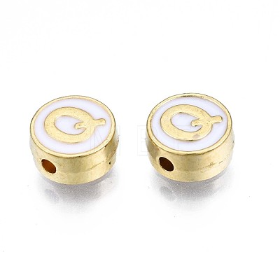 Alloy Enamel Beads ENAM-N052-006-01Q-RS-1