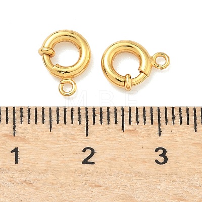 Brass Spring Ring Clasps KK-H532-24A-G-1