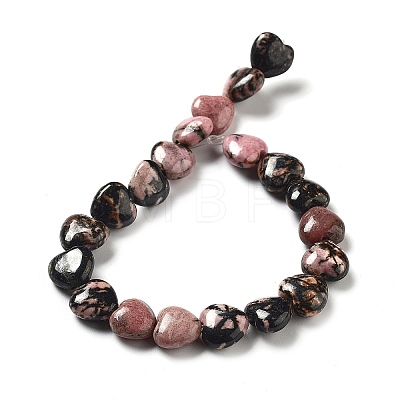 Natural Rhodonite Beads Strands G-P528-C07-01-1