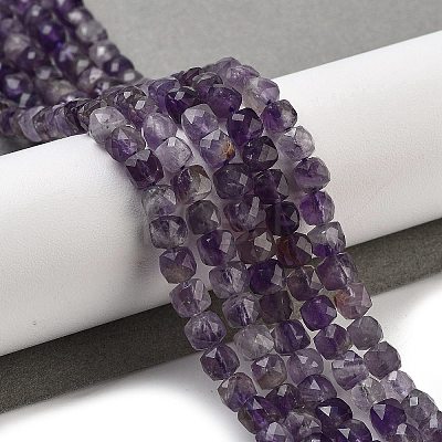 Natural Amethyst Beads Strands G-G140-C04-03-1