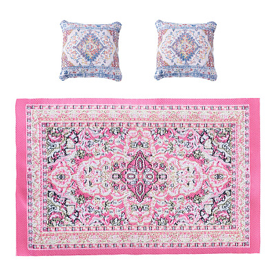 Turkish Style Mini Nylon Carpets AJEW-TA0003-66D-1