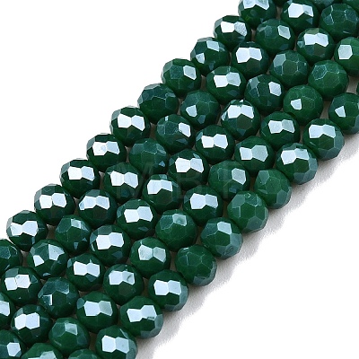 Electroplate Glass Beads Strands LS-EGLA-A044-P4mm-A09-1