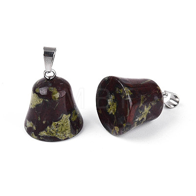 Natural Dragon Blood Pendants G-N349-15P-03-1