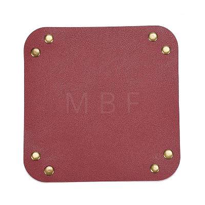 PVC Leather Storage Tray Box with Snap Button AJEW-D050-01B-05AB-1
