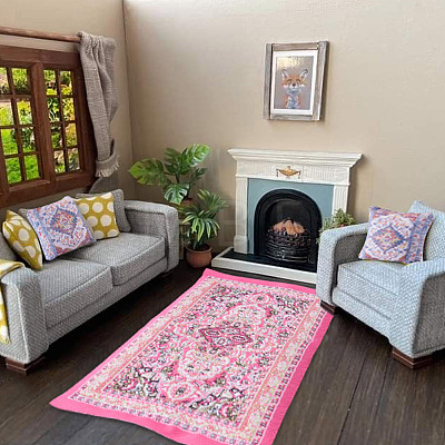 Turkish Style Mini Nylon Carpets AJEW-TA0003-66D-1