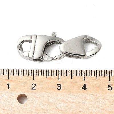 316 Surgical Stainless Steel Lobster Claw Clasps STAS-H234-10P-01-1