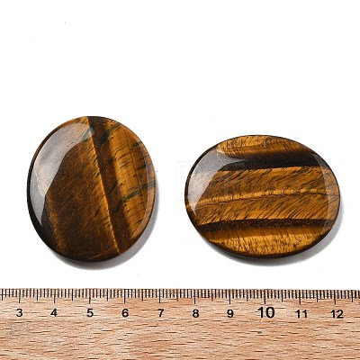 Natural Tiger Eye Cabochons G-A258-01F-1