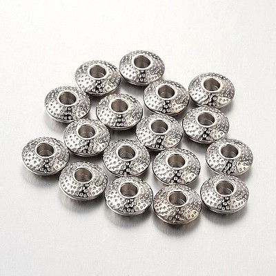 Tibetan Style Alloy Spacer Beads LS-TIBEB-R011-P-FF-1