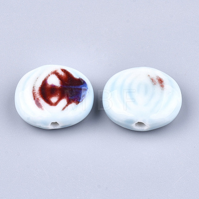 Handmade Porcelain Beads PORC-S498-45J-1