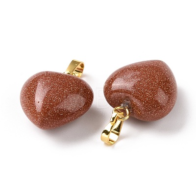 Synthetic Goldstone Pendants G-I311-A37-G-1