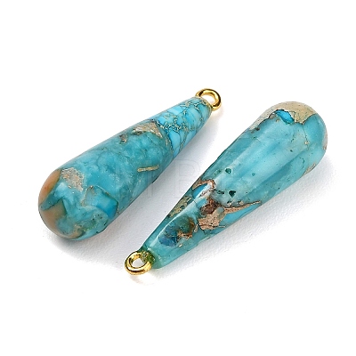 Dyed Synthetic Imperial Jasper Pendants GG-CBAA20A-11G-02-1