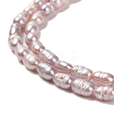 Natural Cultured Freshwater Pearl Beads Strands PEAR-E016-128-1