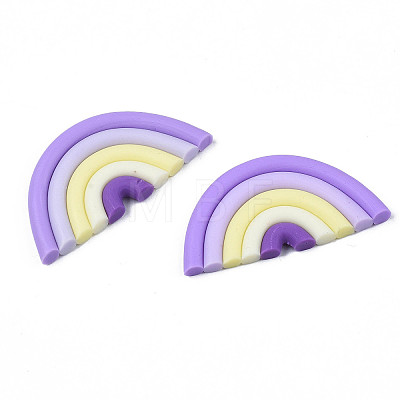 Handmade Polymer Clay Cabochons LS-CLAY-N010-030-07-1