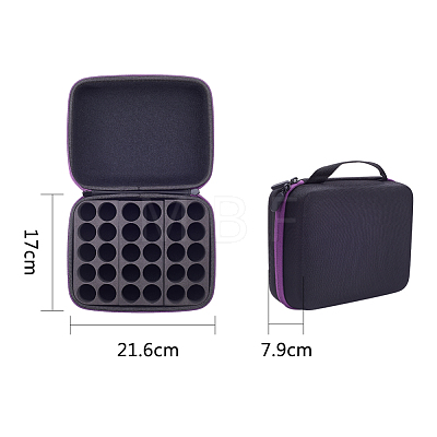 Nylon Portable Essential Oil Storage Bag AJEW-PH0017-08-1