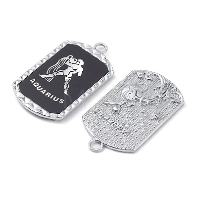 Alloy Twelve Constellations Series Big Pendants PALLOY-O107-01P-05-1