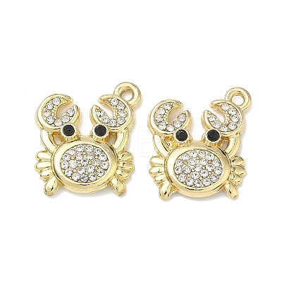 Alloy Crystal Rhinestone Pendants FIND-G108-04A-G-1