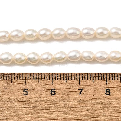 Natural Cultured Freshwater Pearl Beads Strands PEAR-I007-01Q-01D-1