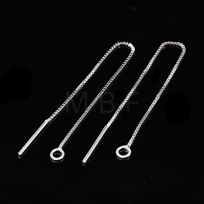 925 Sterling Silver Ear Stud Findings STER-I014-01S-A-1