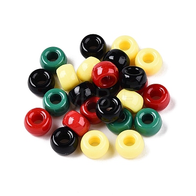 Opaque Plastic Beads KY-T025-01-M01-1