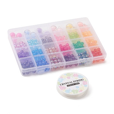DIY Candy Color Bracelet Making Kit DIY-YW0007-39-1