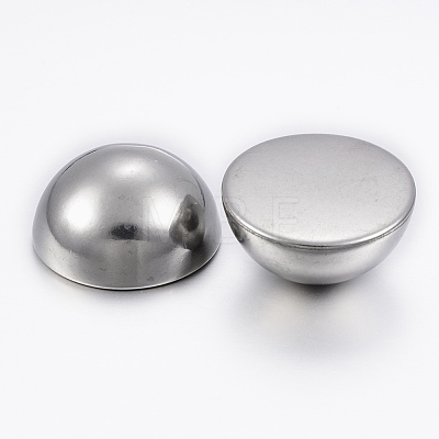 304 Stainless Steel Cabochon X-STAS-H398-20mm-37P-1