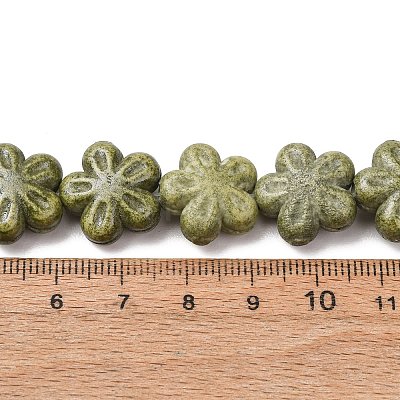 Vintage Handmade Porcelain Beads PR-CBAA37B-07E-1