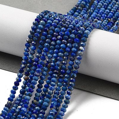 Natural Lapis Lazuli Dyed Beads Strands G-G140-B04-04-1