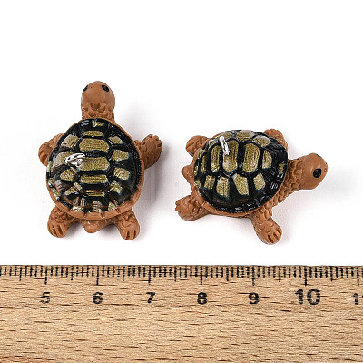 Opaque Resin Pendants RESI-N051-04H-1