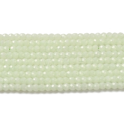 Synthetic Luminous Stone Beads Strands G-C086-01B-08-1