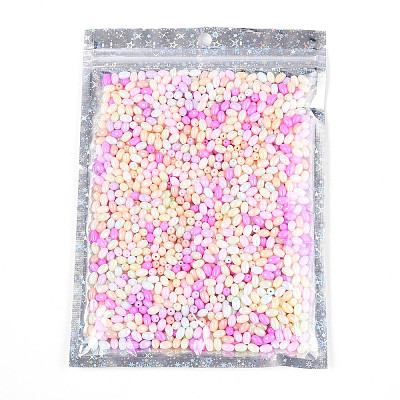 Glitter Holographic Star Plastic Packaging Yin-yang Resealable Bags OPP-N002-02B-1