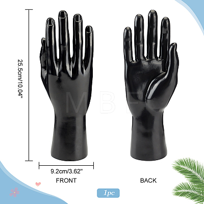 Plastic Man Mannequin Hand Display ODIS-WH0329-51B-1