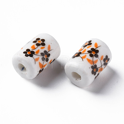 Handmade Porcelain Beads PORC-T007-19-1